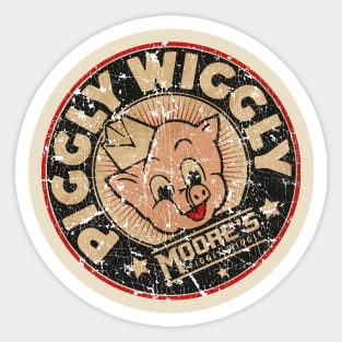 Piggly Wiggly VINTAGE Sticker